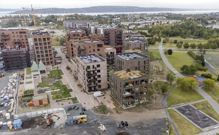Her er  OBOS-prosjektet som vant prisen for årets leilighetsprosjekt.