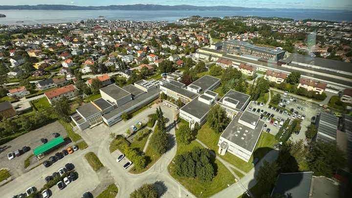 NRK-eiendommen på Tyholt i Trondheim er på 41 mål og har et potensial på rundt 650 boliger.
