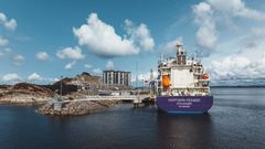 CO2 fraktskipet Northern Pioneer i Øygarden