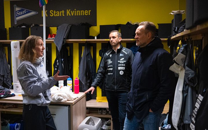 Vibeke Johannesen, daglig leder i Start, Kjetil Repstad, Markedssjef i Start Kvinner og Jan Erik Kjerpeseth, konsernsjef i Sparebanken Norge