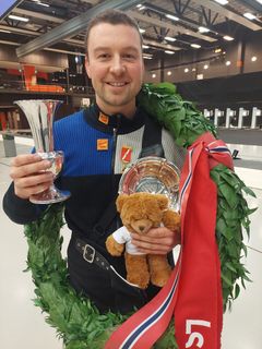 Ole Kristian Bryhn fra Røyken & Hurum skytterlag, ble den første vinner av Landsskytterstevnet innendørs i fjor. (Foto: DFS)