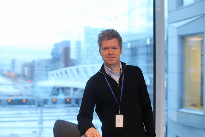 Portrettbilde av mann.