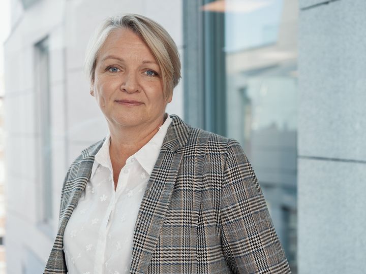 Utbyggingsdirektør Bettina Sandvin.