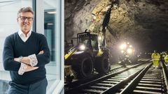Henning Bråtebæk, konserndirektør drift og vedlikehold, Bane NOR og vedlikeholdsarbeid i Romeriksporten.