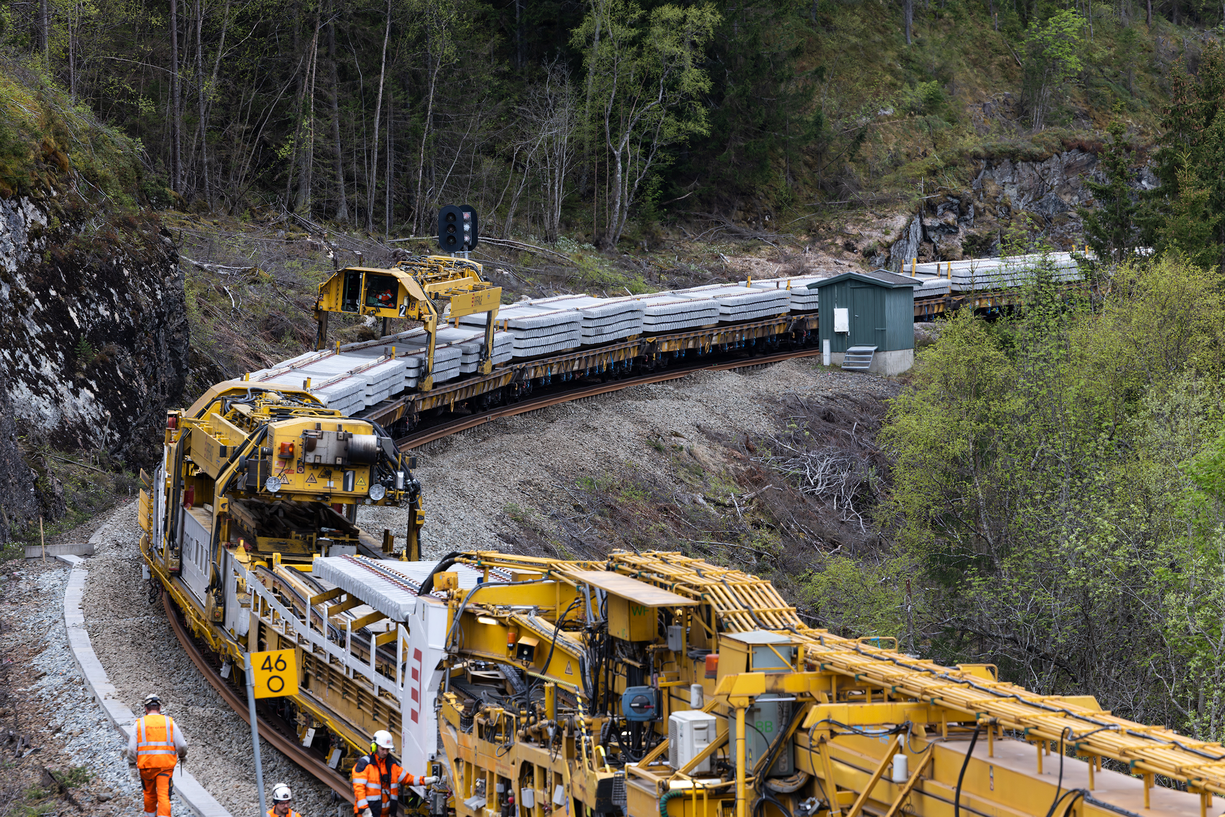 Omfattende vedlikehold på Dovrebanen i juni