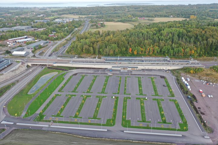 Første tog fra nye Horten stasjon går 22. november.