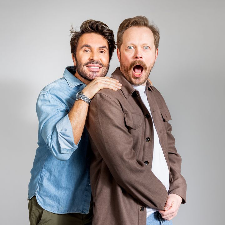 Duoen skal lede et TV 2-program sammen for første gang. Foto: PLAN-B/Helene Kjærgaard/TV 2