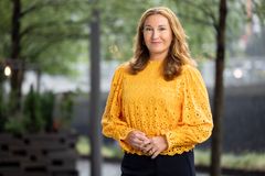 VALGNATT: Elin Ludvigsen skal lede sendingene gjennom valgkvelden og -natten sammen med Morten Sandøy. Foto: Espen Solli/TV 2