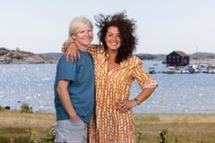 Jamina Heggedal og Stine Gabrielsen. Foto: TV 2 / Espen Solli.
