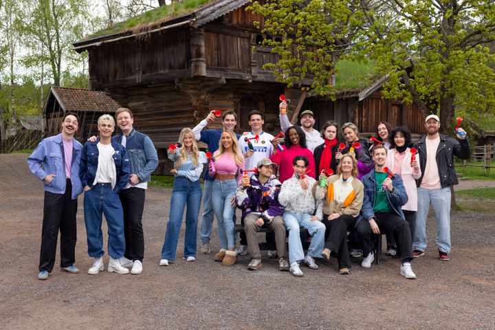 Programledere og cast