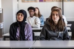 F.v.: Falak Noor (Bjøråsen) og Amanda (Uranienborg). Foto: Espen Solli/TV 2.