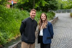Carl-Erik Torp og Andrine Hegerberg er to av NRKs fotballeksperter under sommerens EM. Foto: Jan-Petter Dahl/TV 2