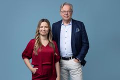 Selma Joner og Arill Riise er klare for å lede et helt nytt debattformat. Foto: Espen Solli/TV 2.