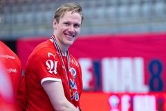 Magnus Gullerud og Kolstad Håndball_Foto: Kristin Grønning/TV 2