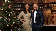 Desta Marie Beeder og Espen Fiveland leder «God jul Norge». Foto: Øyvind Ganesh Eknes/TV 2