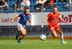Olaug Tvedten og Vålerenga. Foto: Yngve Sem Pedersen/TV 2