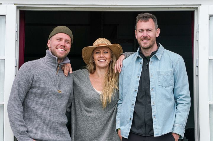 Sander Austad Dale, Sølje Bergman og Martin Sleipnes flytter inn på Torpet kjendis i januar.