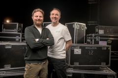 Marius Skjelbæk og Bernt Hulsker. Foto: Vegard Breie/TV 2.