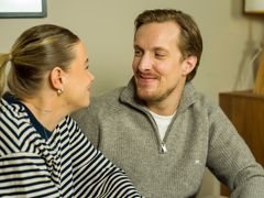 Jonas og kjæresten Janicke. Foto: Odd Thygesen/Strix.