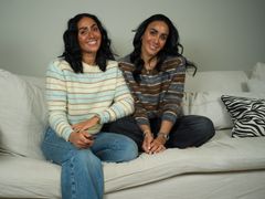 Via og Wanda.  Foto: Odd Thygesen/Strix