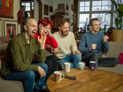 Familien Maurstad. Foto: Odd Thygesen/Strix.