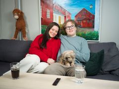 Simen og Guro Helene. Foto: Odd Thygesen/Strix.