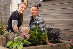 Marlene Knudsen & Charlotte Schei.