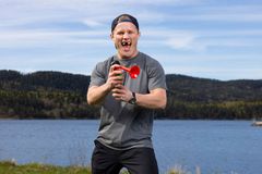 Morten Thoresen er deltaker i "Ekstrem gjemsel" - sesong 3.