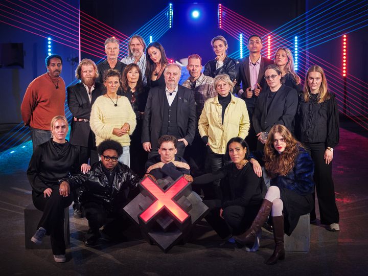 Her er deltakerne i «Spillet» sesong 5, som har premiere på TV 2 Play og TV 2 Direkte fredag 9. oktober. Foto: Rune Bendiksen/TV 2.