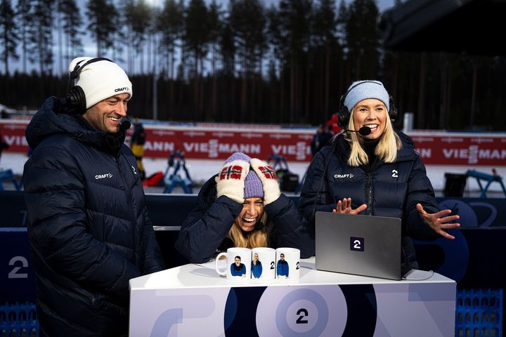 Petter Northug, Tiril Eckhoff og Ida Moseng ser frem til en eventyrlig vintersesong på TV 2. Foto: Rudi Jakobsen/TV 2