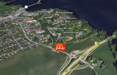 McDonald’s etablerer seg i Stange ved E6 Kåterudkrysset