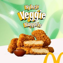 McDonald's lanserer VeggieNuggets
