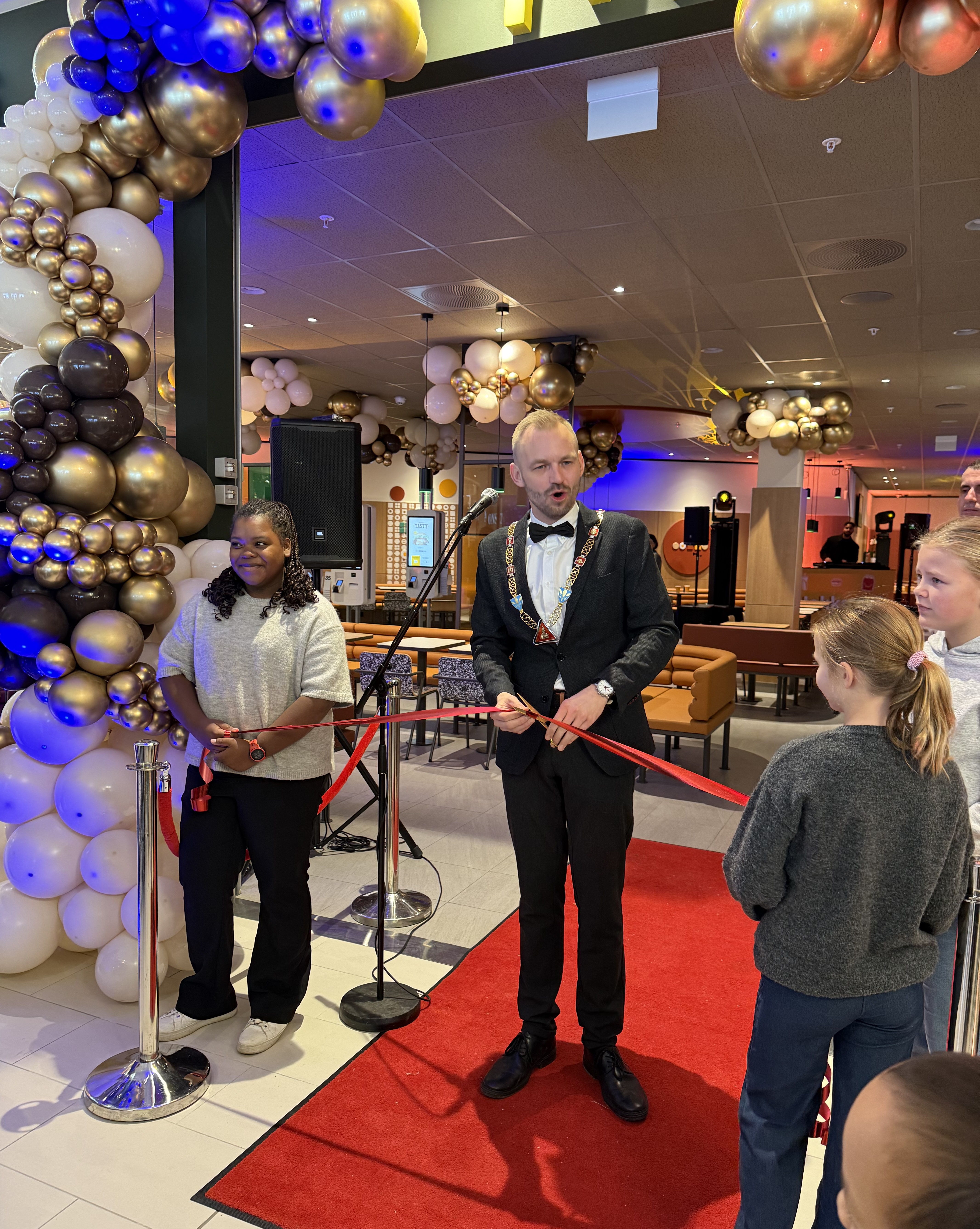 McDonald’s åpnet ny restaurant på Eiker Senter