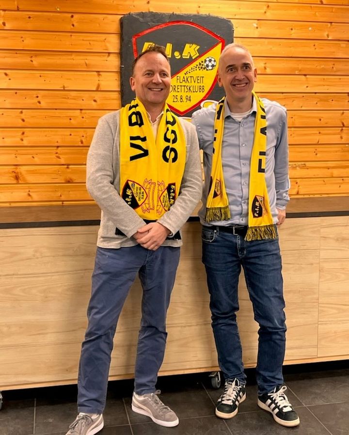 Franchisetager Johan Petter Raa og daglig leder Flaktveit KL Edward Lygre