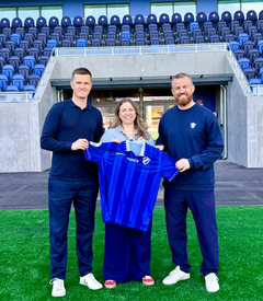 Fra venstre: Lars Neerbye Eriksen, Mette Vonen, Stian Lunde.