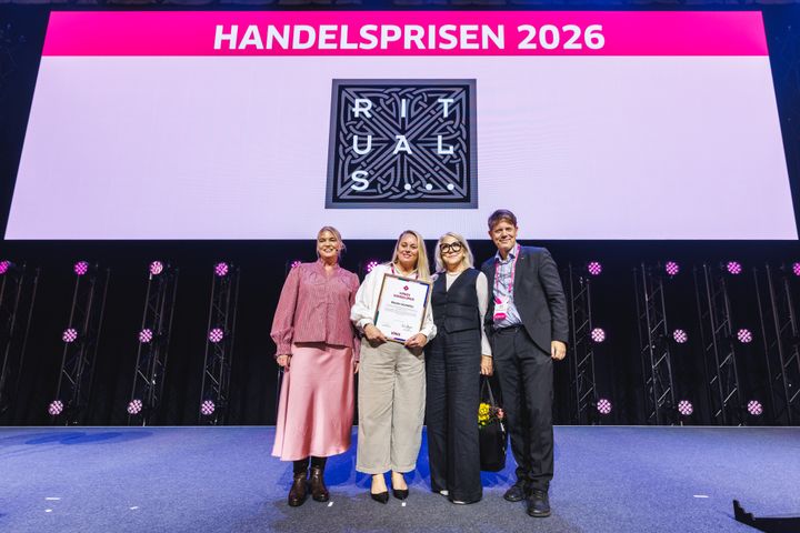 Rituals Cosmetics vinner Handelsprisen 2026