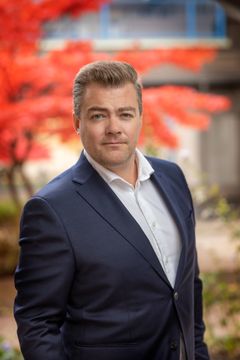 NORDENSJEF I UBER: Peter Löfstrand.
