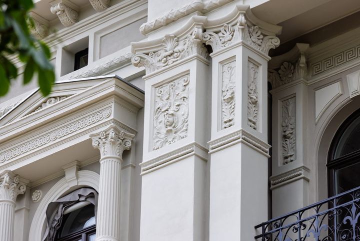 Utsnitt fra Koppgården, Stortorvet 2 i Oslo.