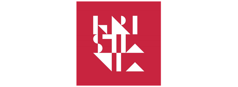 Høyskolen Kristiania rød logo