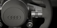 Fysiske betjeningsknapper i eloksert aluminium bringer tilbake den mekaniske kvaliteten Audi er kjent for – både i utseende, følelse og det karakteristiske ‘Audi-klikket’.