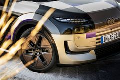 SKJÆRER GJENNOM LUFTEN: Audi A2 e-tron 140 kW med effektivitetspakken har en luftmotstandskoeffisient på 0,24.