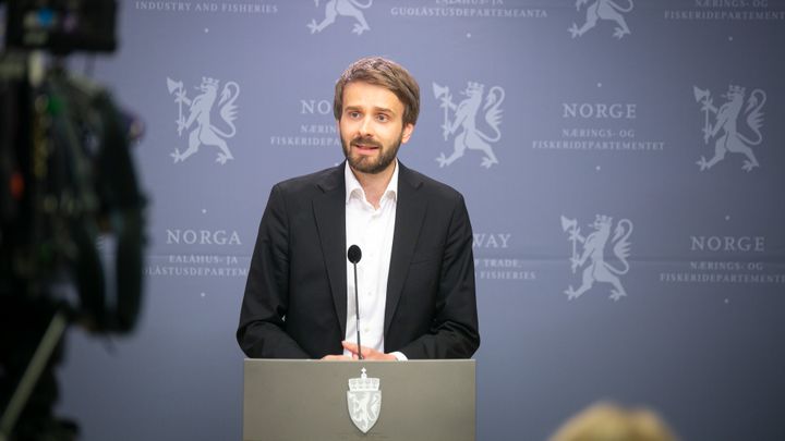 Næringsminister Jan Christian Vestre.