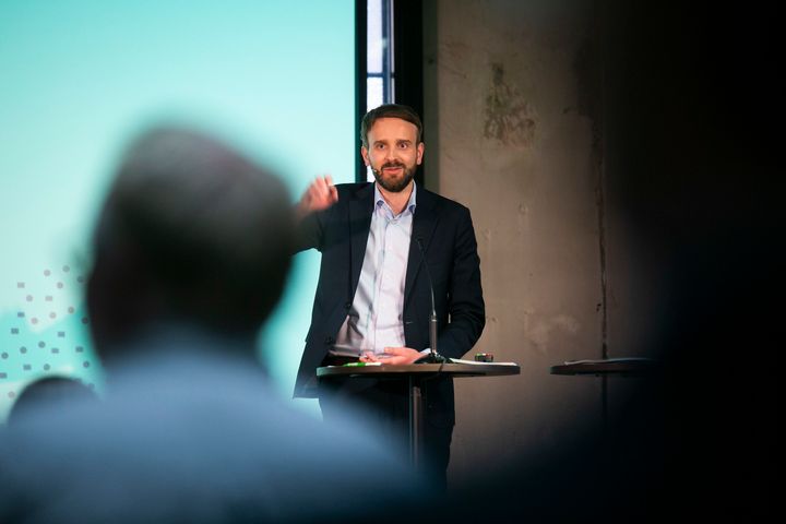 Næringsminister Jan Christian Vestre. Foto: NFD