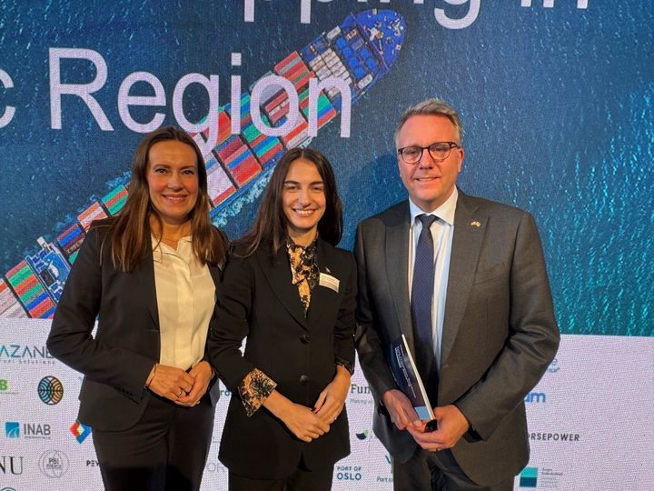 Fiskeri- og havminister Marianne Sivertsen Næss deltok sammen med Danmarks næringsminister Morten Bødskov og Sveriges klima- og miljøminister Romina Pourmokhtari.