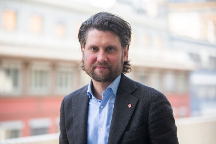 Statssekretær Vegard Grøslie Wennesland.