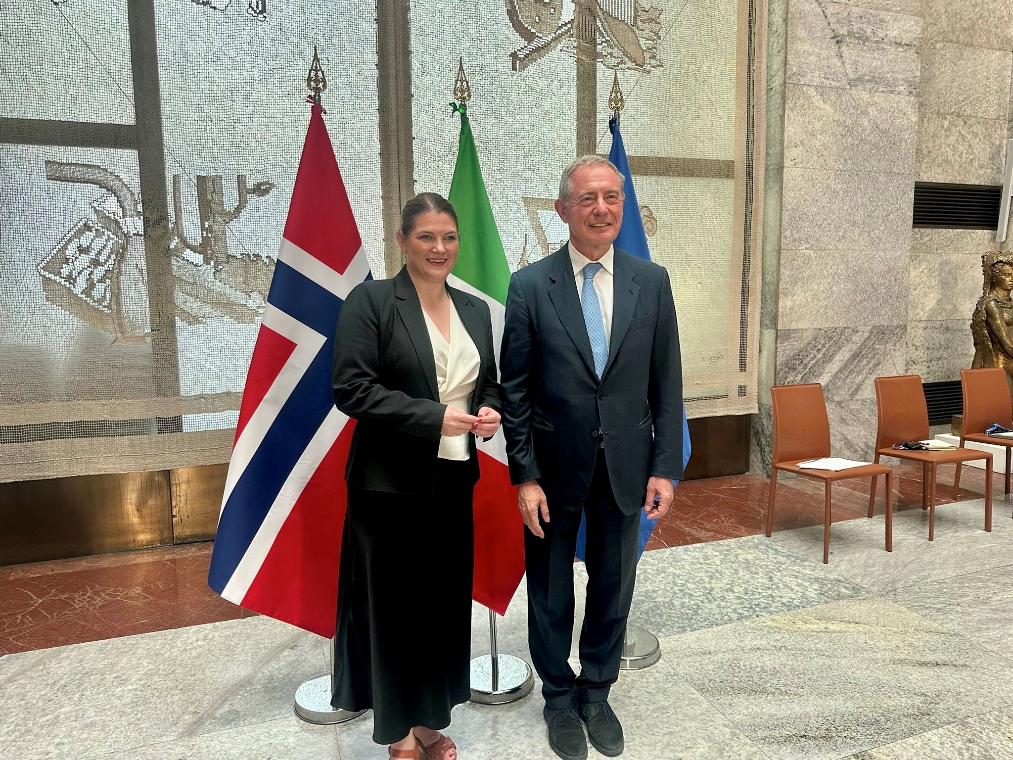 Norge og Italia inngår strategisk industripartners