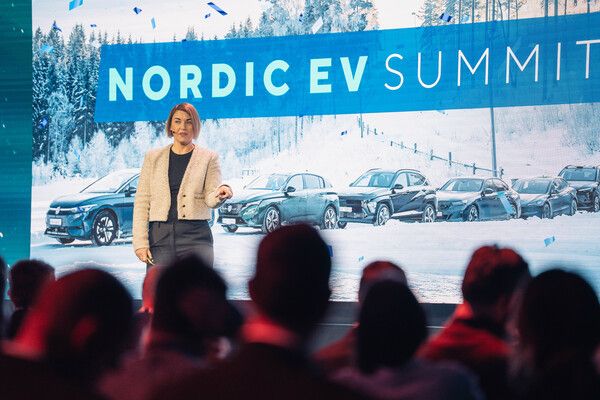 Generalsekretær i Norsk elbilforening Christina Bu på fjorårets Nordic EV Summit