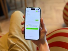 Viser varsel på forsiden av BankID-appen.