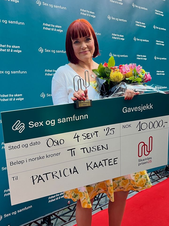 Skamløsprisen 2025 ble 4. september tildelt Patricia Kaatee for over et tiårs innsats for å få på plass en samtykkelov i Norge.