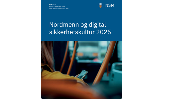 Forside Nordmenn og digital sikkerhetskultur 2025